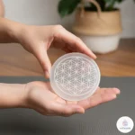 Selenite Charging Plate - Cleansing Crystal Plate for Recharging Healing Stones & Jewelry