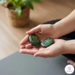 Green Jade Zibu Coin - Certified Pre-Activated Healing Crystal Symbol for Prosperity & Good Luck